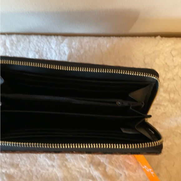 LOF Brown Leopard Pattern Wallet - Picture 2 of 4